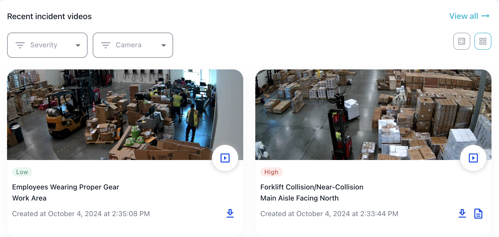 Recent Incident Videos