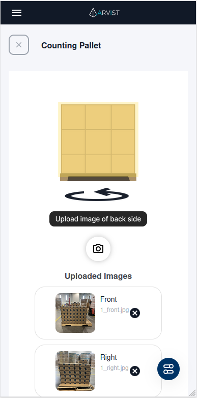 Upload Image Page